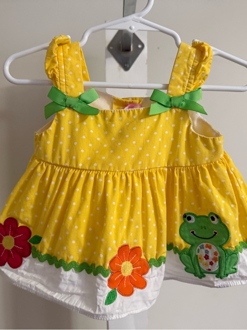 Goodlad Frog & Flowers Diaper Set